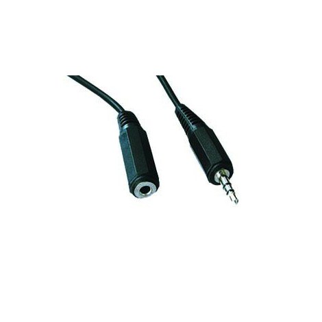 Cablexpert | Audio extension cable | Female | Mini-phone stereo 3.5 mm | Mini-phone stereo 3.5 mm | Black | 3 m